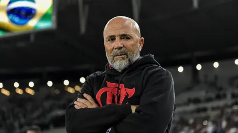 Foto: Thiago Ribeiro/AGIF – Sampaoli: técnico tirou Flamengo da briga pela contratação de atacante
