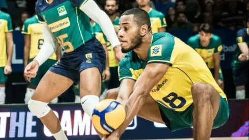 Lucarelli, um dos destaques da Seleção. Foto: FIVB
