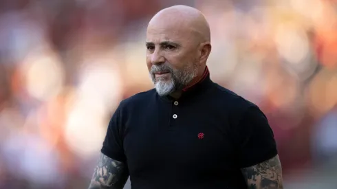 Foto: Jorge Rodrigues/AGIF – Sampaoli: técnico confirmou saída de jogador do Flamengo
