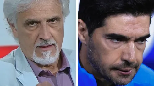 Fotos: Reprodução/ESPN e Ettore Chiereguini/AGIF - Abel Ferreira foi criticado por Fabio Sormani