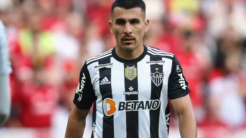 RS – Porto Alegre – 31/07/2022 – BRASILEIRO A, INTERNACIONAL X ATLETICO-MG – Junior Alonso jogador do Atletico-MG durante partida contra o Internacional no estadio Beira-Rio pelo campeonato Brasileiro A 2022. Foto: Pedro H. Tesch/AGIF
