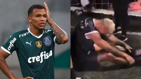 Foto Esq.: Marcello Zambrana/AGIF e Foto Dir.: Reprodução Instagram - Gabriel Veron