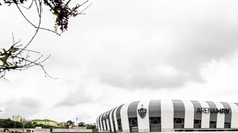  Vista geral das obras da Arena MRV, nova casa do Atlético-MG, em Belo Horizonte. Foto: Alessandra Torres/AGIF
