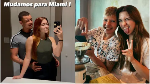 Sofia Liberato com o namorado e a mãe – Foto: Instagram @sofi_liberato
