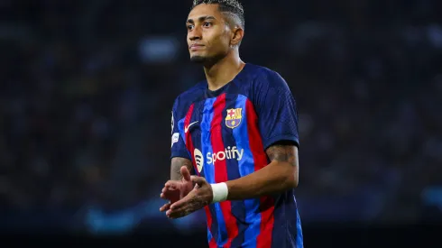 Getty Images. Barcelona pode abrir mão de Raphinha para próxima temporada