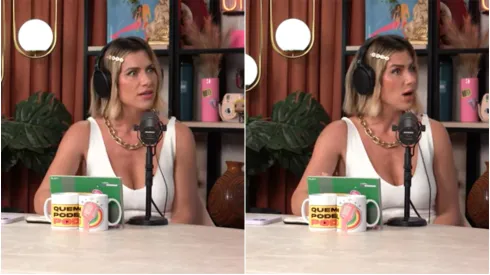 Giovanna relembrou sexo inusitado com Bruno Gagliasso durante aapresentação de podcast
