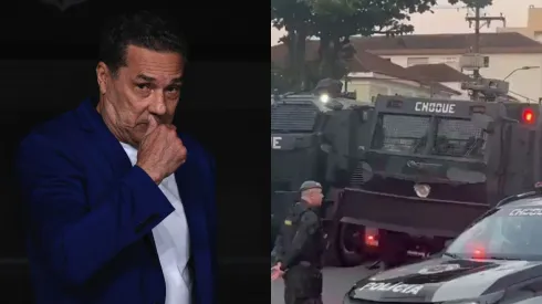 Foto Esq.: Ettore Chiereguini/AGIF e Foto Dir.: Reprodução Twitter - Luxemburgo e companhia