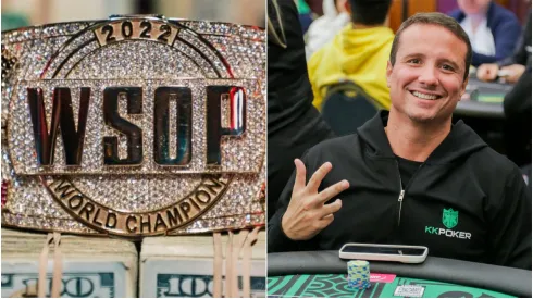 Bruno Foster questionou os braceletes ganhos no poker online (Fotos: Divulgação/WSOP e Divulgação/BSOP)
