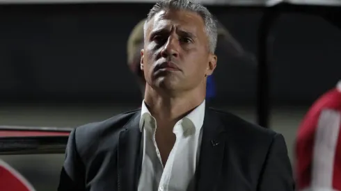 Foto: Rubens Chiri/SPFC - Hernán Crespo, ex-São Paulo, está na lista de possíveis substitutos de Barbieri no Vasco
