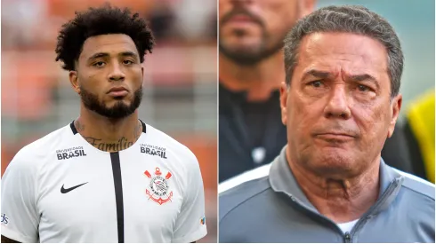 Fotos: Daniel Vorley/AGIF e Gabriel Machado/AGIF – Kazim criticou o Corinthians de Luxemburgo
