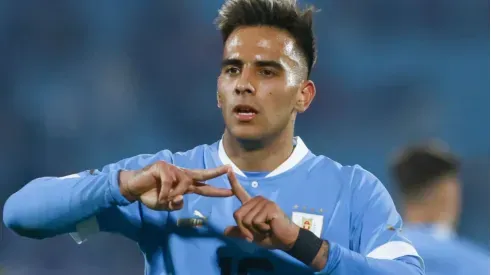 Foto: Ernesto Ryan/Getty Images – Rodrigo Salazar se destacou recentemente com a camisa da Seleção Uruguaia