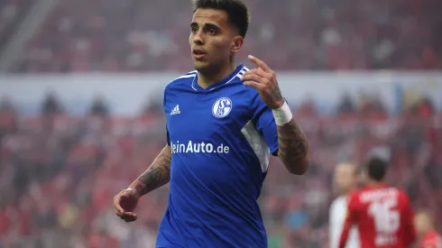 MAINZ, GERMANY – MAY 05: Rodrigo Zalazar Martinez of Schalke in action during the Bundesliga match between 1. FSV Mainz 05 and FC Schalke 04 at MEWA Arena on May 05, 2023 in Mainz, Germany. (Photo by Alex Grimm/Getty Images)
