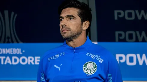 SP – SAO PAULO – 07/06/2023 – LIBERTADORES 2023, PALMEIRAS X BARCELONA DE GUAYAQUIL – Abel Ferreira tecnico do Palmeiras durante partida contra o Barcelona de Guayaquil no estadio Arena Allianz Parque pelo campeonato Libertadores 2023. Foto: Abner Dourado/AGIF

