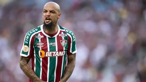 Foto: Jorge Rodrigues/AGIF – Felipe Melo: volante desabafou após jogo do Fluminense