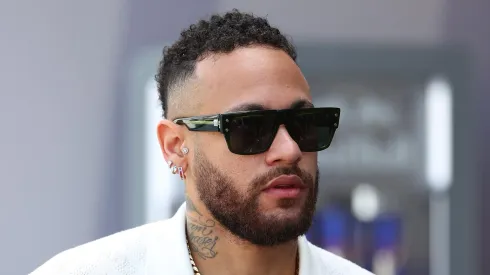 MONTE-CARLO, MONACO – MAY 28: Neymar walks in the Paddock prior to the F1 Grand Prix of Monaco at Circuit de Monaco on May 28, 2023 in Monte-Carlo, Monaco. (Photo by Ryan Pierse/Getty Images)

