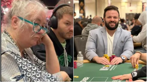 A oponente de Vitor Dzivieleveski na WSOP (Foto: Reprodução Instagram oficial Vitor Dzivieleveski @vitinhodzi)