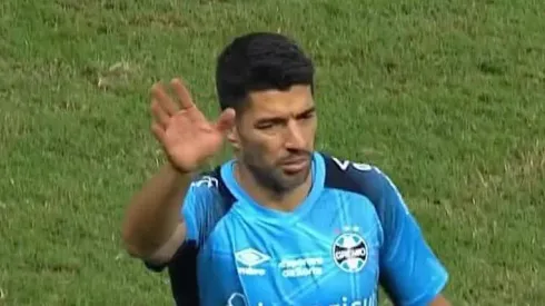 Foto: reprodução/SporTV – Luis Suárez se dá mal na Bahia