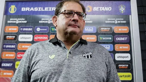 Rafael Vieira/AGIF – Guto Ferreira tem a missão de levar o Ceará de volta a elite do futebol nacional
