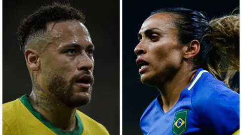 Fotos: AGIF - Salário de Neymar é cerca de 125X maior que o de Marta no futebol mundial