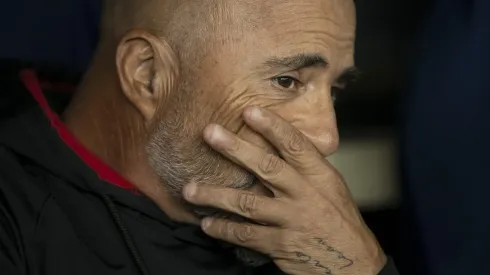RJ - RIO DE JANEIRO - 27/05/2023 - BRASILEIRO A 2023, FLAMENGO X CRUZEIRO - Jorge Sampaoli tecnico do Flamengo durante partida contra o Cruzeiro no estadio Maracana pelo campeonato BRASILEIRO A 2023. Foto: Jorge Rodrigues/AGIF