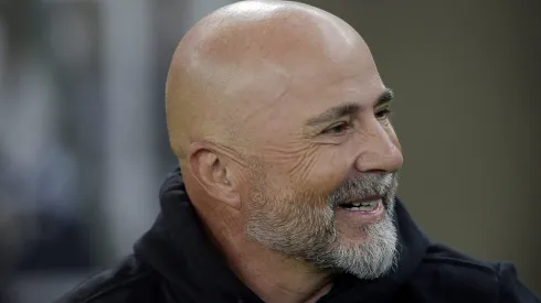 Jorge Sampaoli tecnico do Flamengo durante partida contra o Aucas no estadio Maracana pelo campeonato Libertadores 2023. Foto: Alexandre Loureiro/AGIF