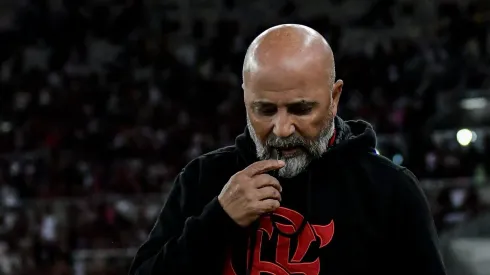 RJ – RIO DE JANEIRO – 11/06/2023 – BRASILEIRO A 2023, FLAMENGO X GREMIO – Jorge Sampaoli tecnico do Flamengo durante partida contra o Gremio no estadio Maracana pelo campeonato BRASILEIRO A 2023. Foto: Thiago Ribeiro/AGIF
