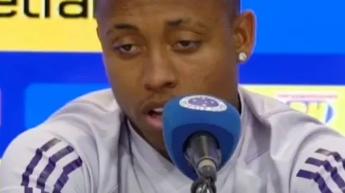 Paulo Vitor, atacante do Cruzeiro. (Reprodução/ Cruzeiro)