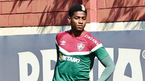 Foto: Mailson Santana/Fluminense – Yony em treino do Tricolor das Laranjeiras 
