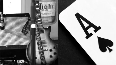 O Rock and Roll e o poker andam juntos (Fotos: Reprodução/Pixabay)