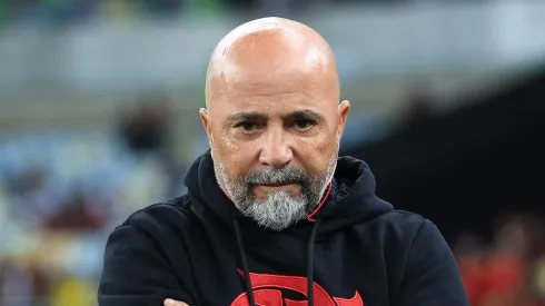 RIO DE JANEIRO, BRAZIL – JULY 05: Jorge Sampaoli, head coach of Flamengo looks on during a Copa Do Brasil 2023 Quarter Final match between Flamengo and Athletico Paranaense at Maracana Stadium on July 05, 2023 in Rio de Janeiro, Brazil. (Photo by Buda Mendes/Getty Images)
