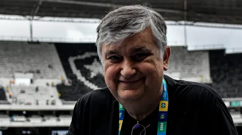 RJ – Rio de Janeiro – 26/06/2022 – BRASILEIRO A 2022, BOTAFOGO X FLUMINENSE – Durcesio Mello presidente do Botafogo antes da partida contra o Fluminense no estadio Engenhao pelo campeonato Brasileiro A 2022. Foto: Thiago Ribeiro/AGIF
