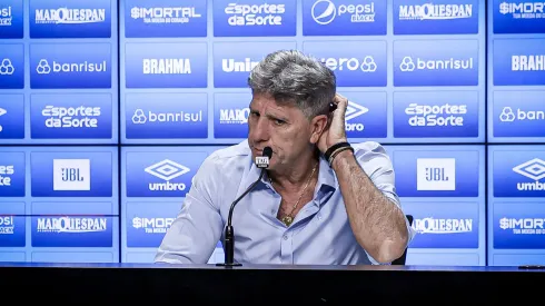 Foto: Maxi Franzoi/AGIF- Renato ainda não sabe a posição que irá escalar jogador<br />
Renato espera