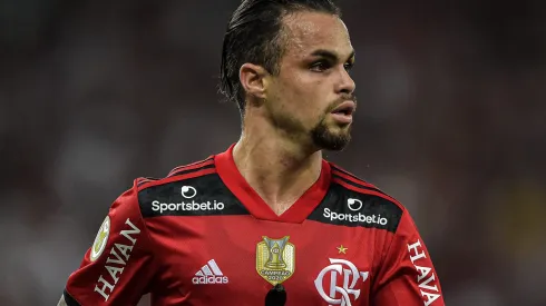 Thiago Ribeiro/AGIF – Michael brilhou no Brasil com a camisa do Flamengo
