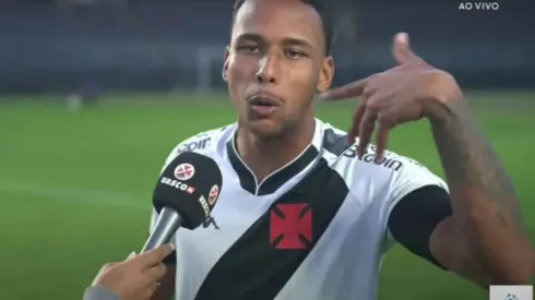Matheus Julião – (Foto: Reprodução: Vasco TV)
