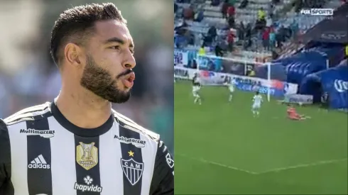 Foto Esq.: Robson Mafra/AGIF e Foto Dir.: Reprodução/Fox Sports - Nathan Silva