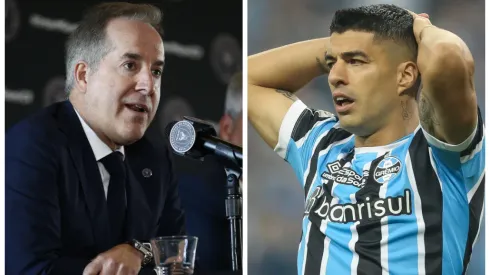Montagem fotos: Getty Images e AGIF - Propritário do Inter Miami falou sobre possível acerto de Luis Suárez