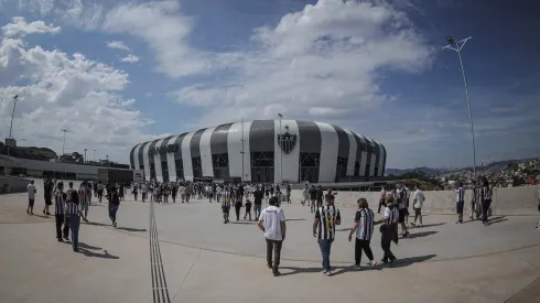 Foto: Pedro Souza / Atlético – Arena MRV durante o jogo das lendas no último fim de semana
