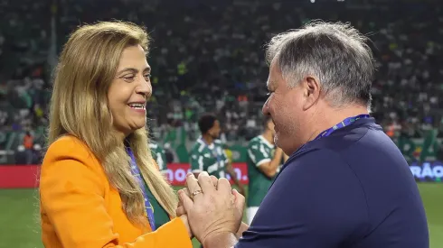 Após não fechar Aníbal Moreno, Leila e Barros querem fechar com meia da Série B para o Palmeiras