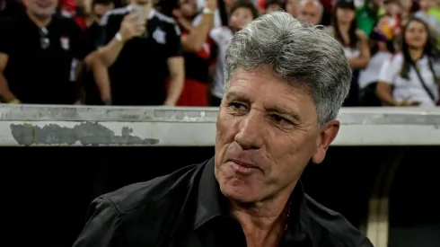 RJ – RIO DE JANEIRO – 11/06/2023 – BRASILEIRO A 2023, FLAMENGO X GREMIO – Renato Portaluppi tecnico do Gremio durante partida contra o Flamengo no estadio Maracana pelo campeonato BRASILEIRO A 2023. Foto: Thiago Ribeiro/AGIF
