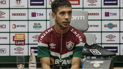 Foto: Marcelo Gonçalves/Fluminense FC/Divulgação – Leo Fernández: uruguaio está em alta no Fluminense
