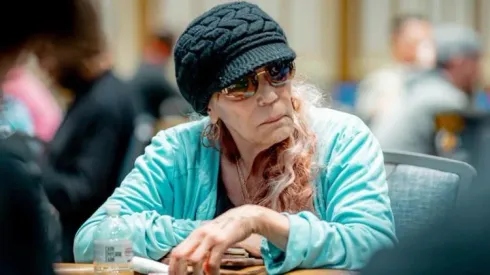 Barbara Enright fez mesa final na WSOP 2023 (Foto: Rachel Kay Miller/PokerNews)
