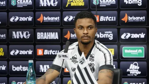 Apresentação de Lucas Ribeiro no Ceará.<br />
Foto: Reprodução site oficial Ceará/Felipe Santos