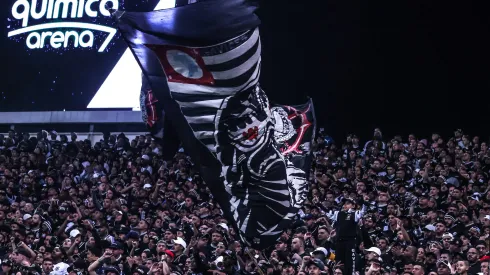 SP - Sao Paulo - 05/11/2022 - BRASILEIRO A 2022, CORINTHIANS X CEARA - Torcida durante partida entre Corinthians e Ceara no estadio Arena Corinthians pelo campeonato Brasileiro A 2022. Foto: Marcello Zambrana/AGIF
