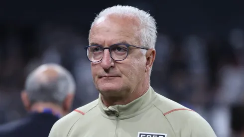 SP – SAO PAULO – 25/07/2023 – COPA DO BRASIL 2023, CORINTHIANS X SAO PAULO – Dorival Junior tecnico do Sao Paulo durante partida contra o Corinthians no estadio Arena Corinthians pelo campeonato Copa do Brasil 2023. Foto: Marcello Zambrana/AGIF
