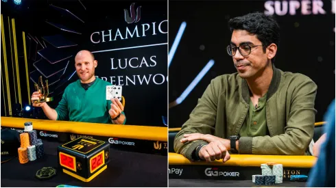 Lucas Greenwood e Pablo brito (Fotos: Divulgação/Triton Poker)
