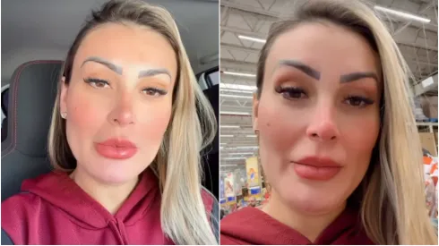 Imagens: Reprodução/Instagram oficial de Andressa Urach.
