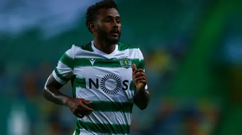 LISBON, PORTUGAL – SEPTEMBER 24: Wendel of Sporting CP during the UEFA Europa League third qualifying round match between Sporting CP and Aberdeen at Estadio Jose Alvalade on September 24, 2020 in Lisbon, Portugal. Football Stadiums around Europe remain empty due to the Coronavirus Pandemic as Government social distancing laws prohibit fans inside venues resulting in fixtures being played behind closed doors. (Photo by Carlos Rodrigues/Getty Images)
