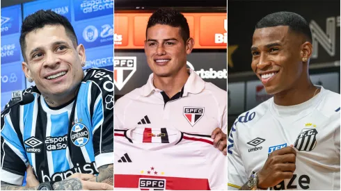 Foto: Agif - Os reforços da Série A