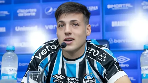 Foto: Lucas Uebel/Grêmio - Besozzi é reforço do Grêmio