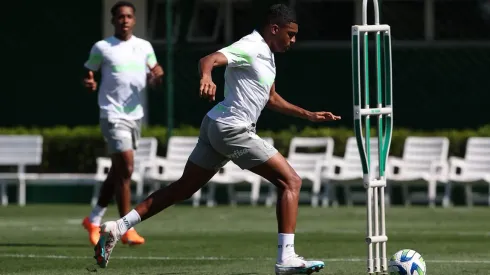 Foto: Divulgação/ Flickr Palmeiras. Elenco treina antes de partida contra o Fluminense.